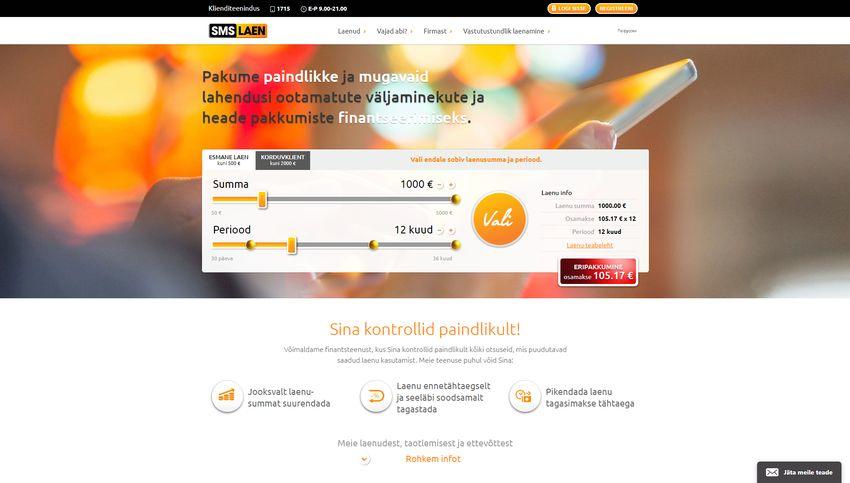 krediidikonto pakkujad smslaen