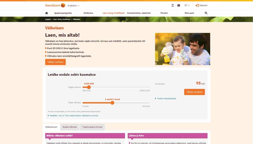 swed väikelaen