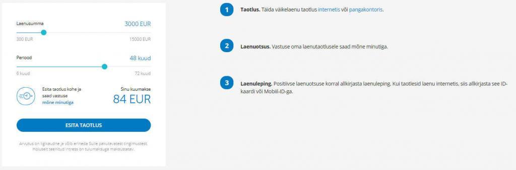 coop laen laenukalkulaator