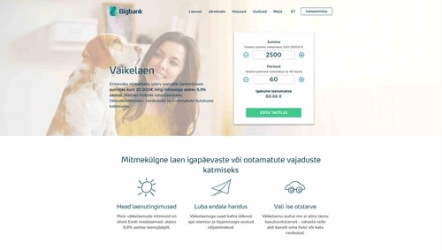 bigbank väikelaen