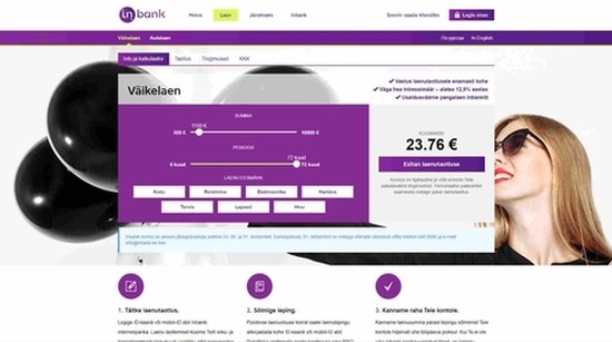 inbank väikelaen