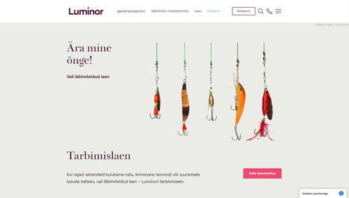 väikelaenu pakkujad - luminor