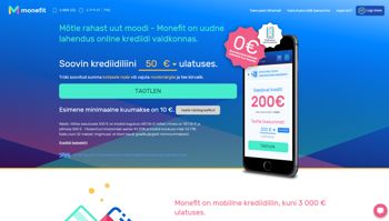 krediidiliini pakkuja (monefit)