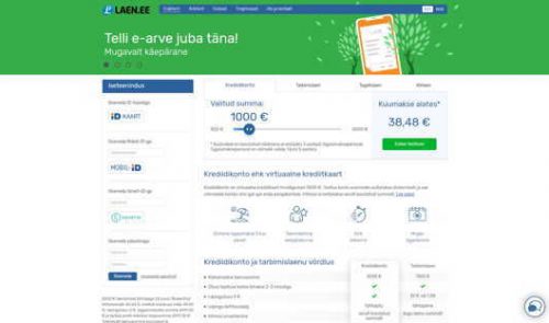 laen.ee krediidikonto - laen.ee