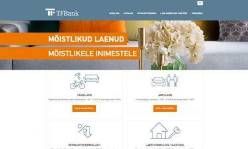 laenud – tfbank väikelaen autolaen - tf bank
